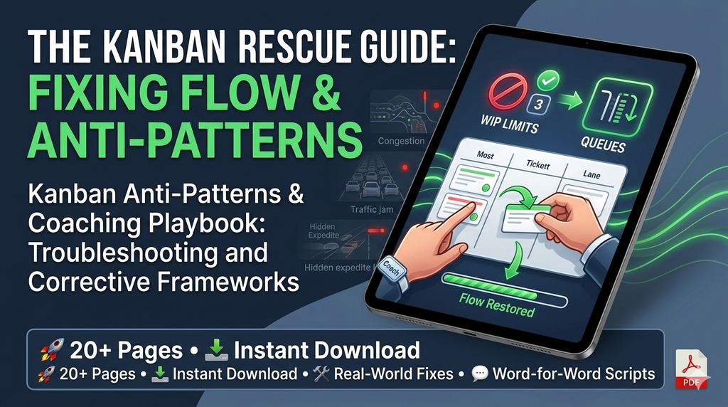 Kanban Anti-Patterns & Coaching Playbook: The Ultimate Troubleshooting Guide