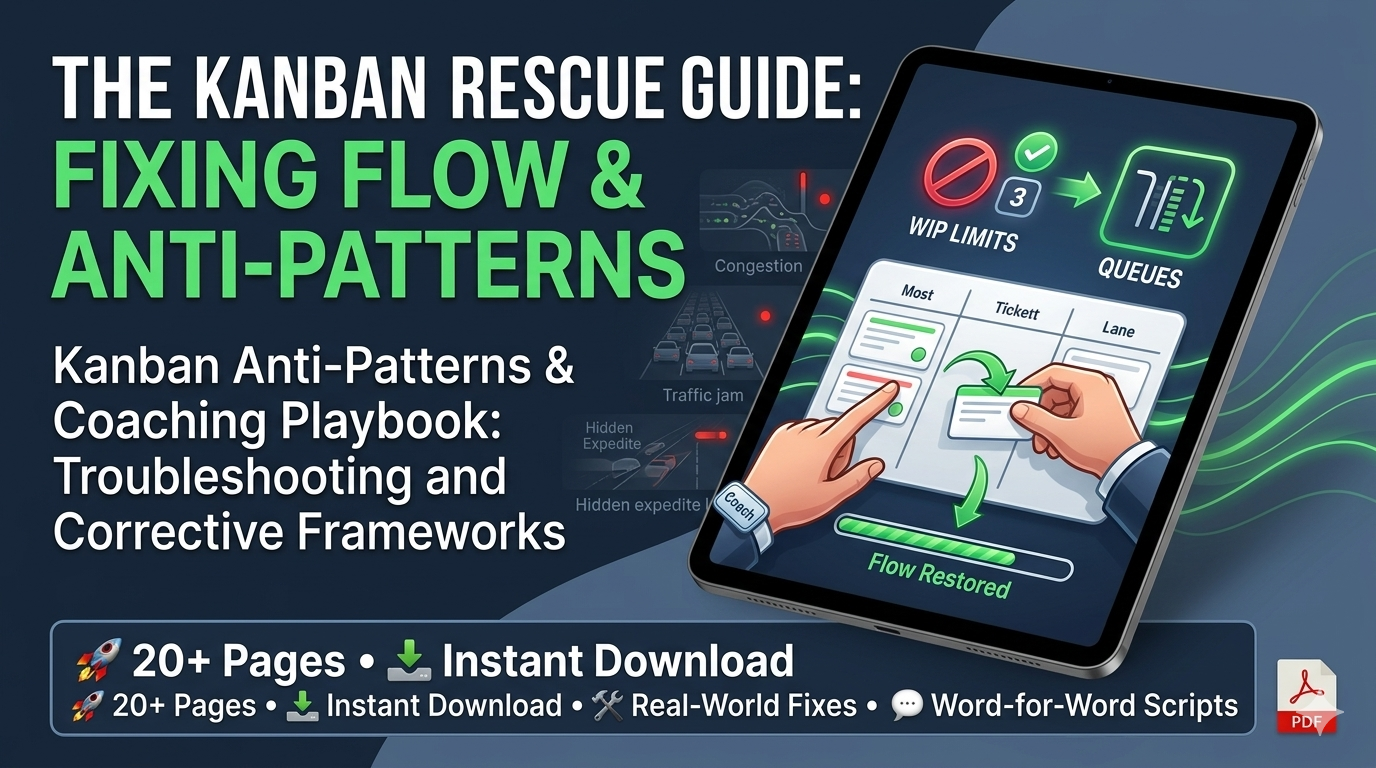 Kanban Anti-Patterns & Coaching Playbook: The Ultimate Troubleshooting Guide