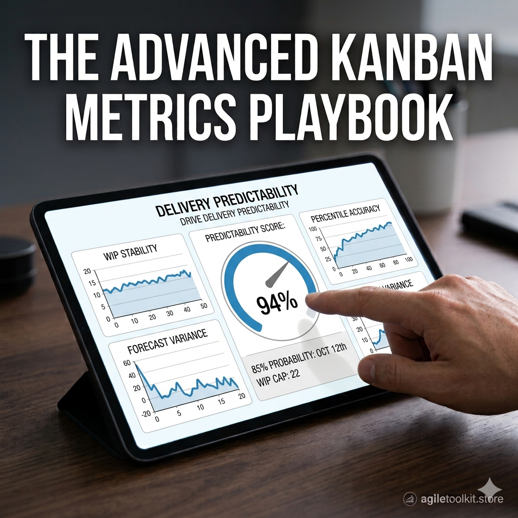 The Ultimate Kanban Metrics Playbook for Agile Leaders (Digital Download)
