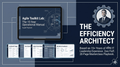 Cover page of Agile Playbook & Scrum Master Toolkit PDF for engineering managers and IT leadership digital download