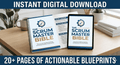 Scrum Master Guide PDF cover showing Agile coaching and team facilitation strategies for high-performing teams