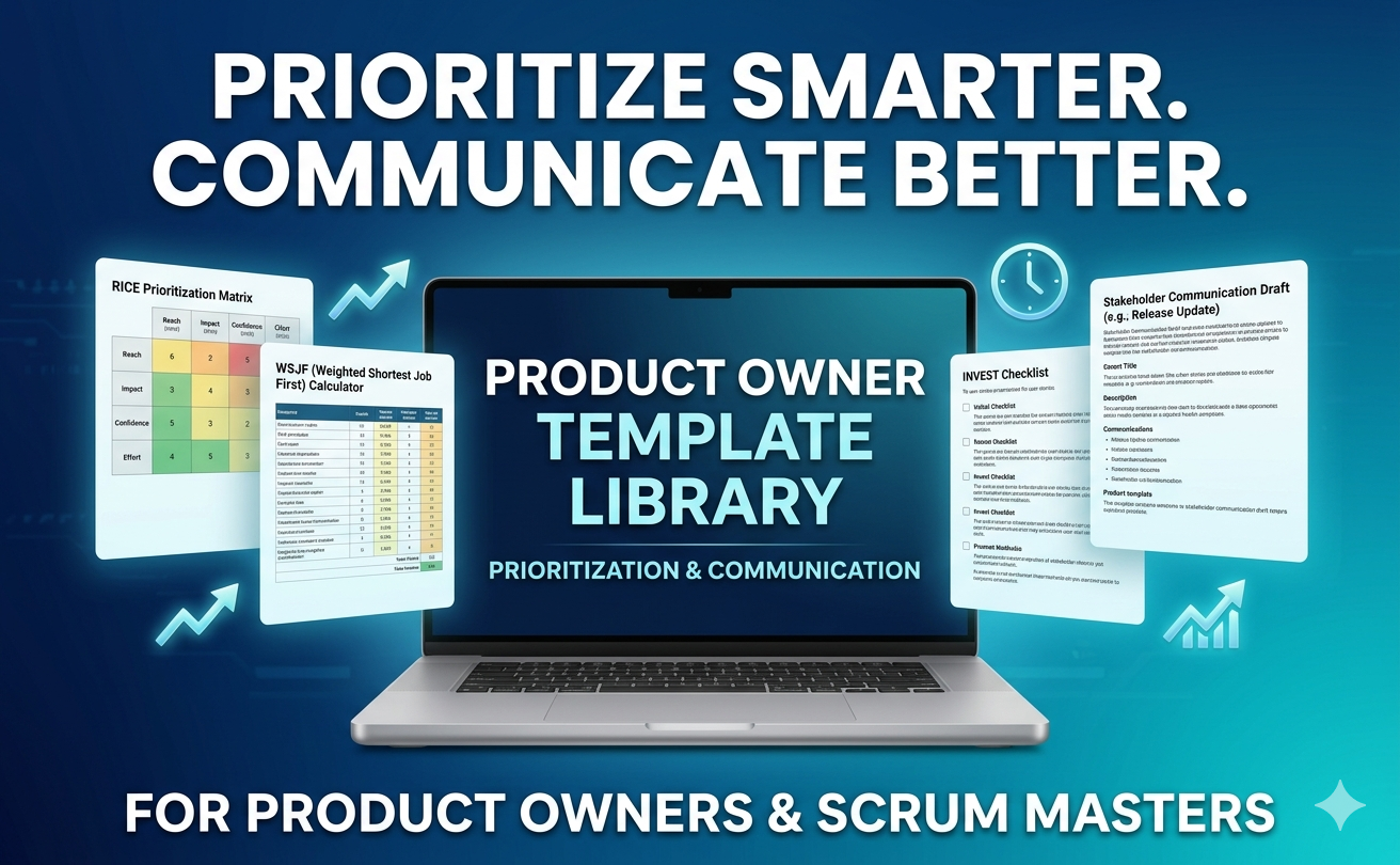 Product Owner Template Library | Agile Frameworks & Stories