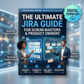 Cover of The Ultimate Agile Jira Guide Professional Edition digital download PDF for Agile project management and Jira best practices