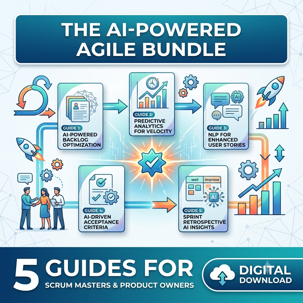 The AI-Powered Agile Bundle | 5 Guides for Scrum Masters & Product Owners (Digital Download)