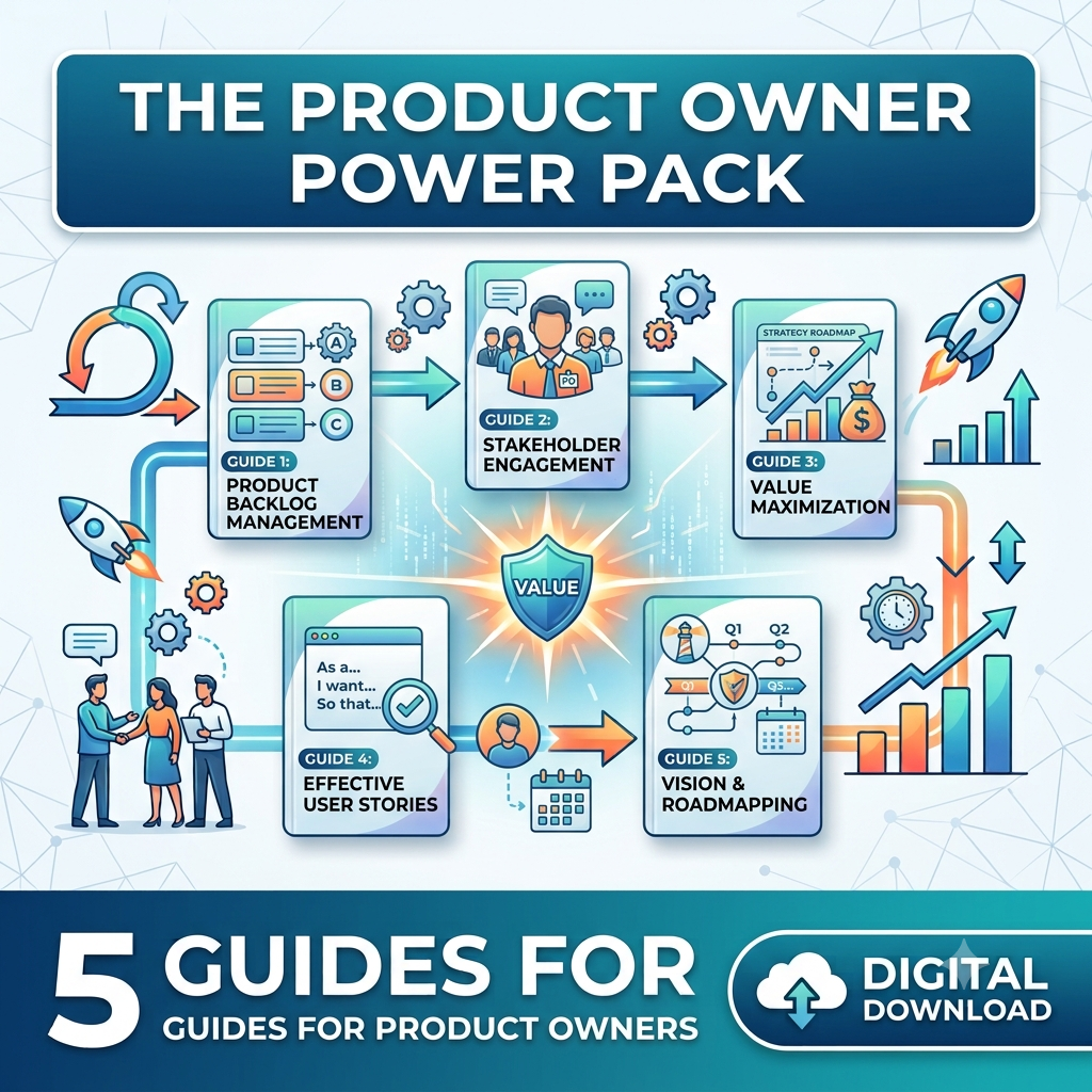 The Product Owner Power Pack | 5 Essential Guides (Digital Download)