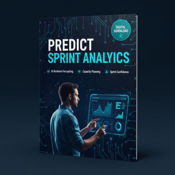 Predict Sprint Analytics Professional Edition digital guide for AI-powered sprint planning and velocity forecasting